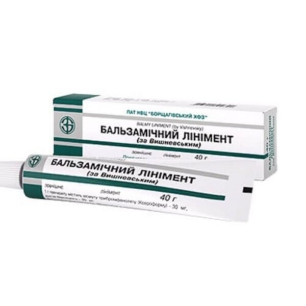 Balsamic liniment (according to Vishnevsky) liniment tube 40 g