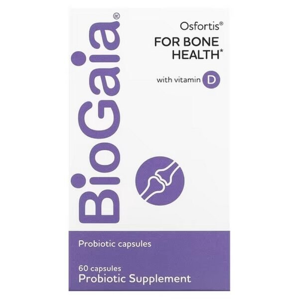BioGaia, Osfortis with Vitamin D, 60 capsules,BioGaia, Osfortis с витамином D, 60 капсул