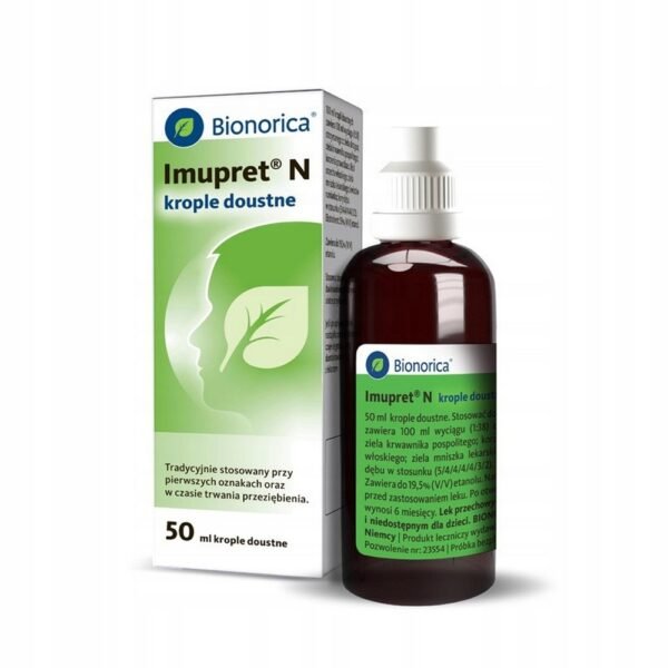 Bionorica,Bionorica Imupret N oral drops 50 ml 50 ml drops,Krople doustne Bionorica Imupret N 50 ml 50 ml krople
