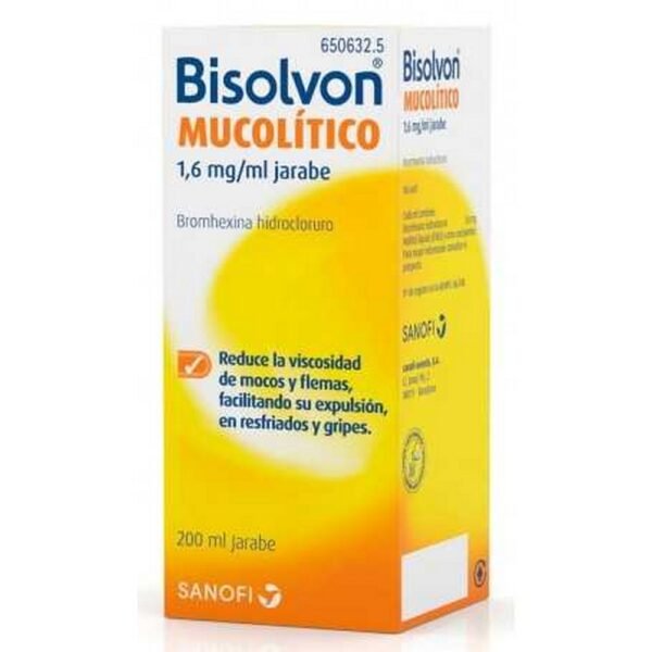 Bisolvon Mucolitico 1,6 MG/ML Jarabe 200 ML