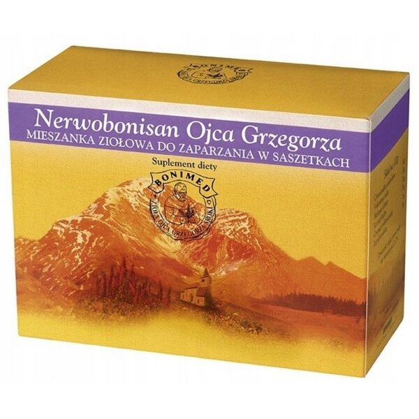 BONIMED dietary supplement Father Grzegorz's Nerwobonisan sachets 100 g 104 ml 25 pcs,BONIMED suplement diety Nerwobonisan Ojca Grzegorza saszetki 100 g 104 ml 25 szt.