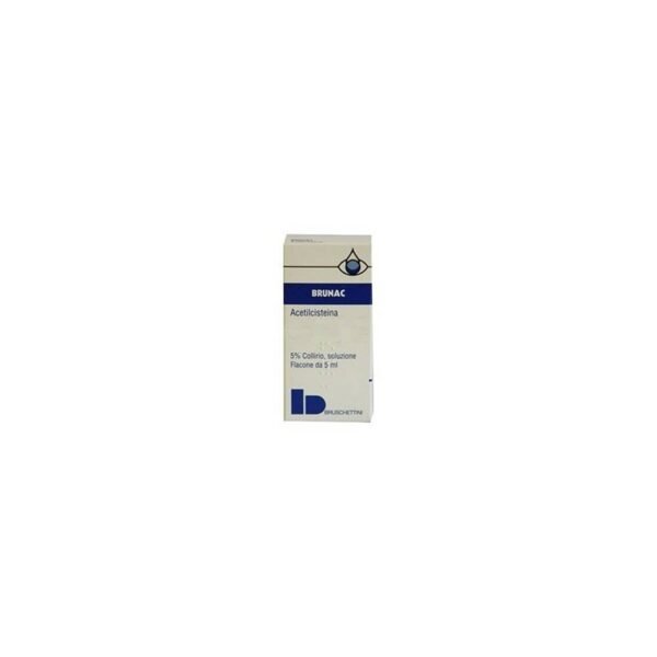 Brunac 5% - Eye Drops For Corneal Ulcers And Keratopathies 5 Ml