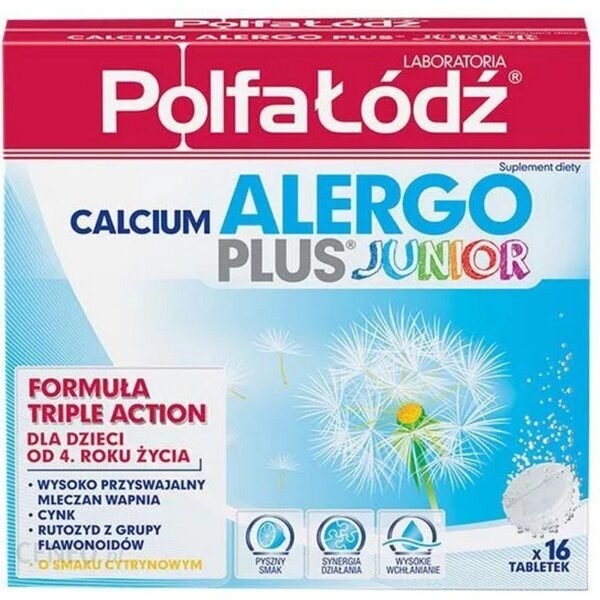 Calcium Allergo plus junior 16 sachet
