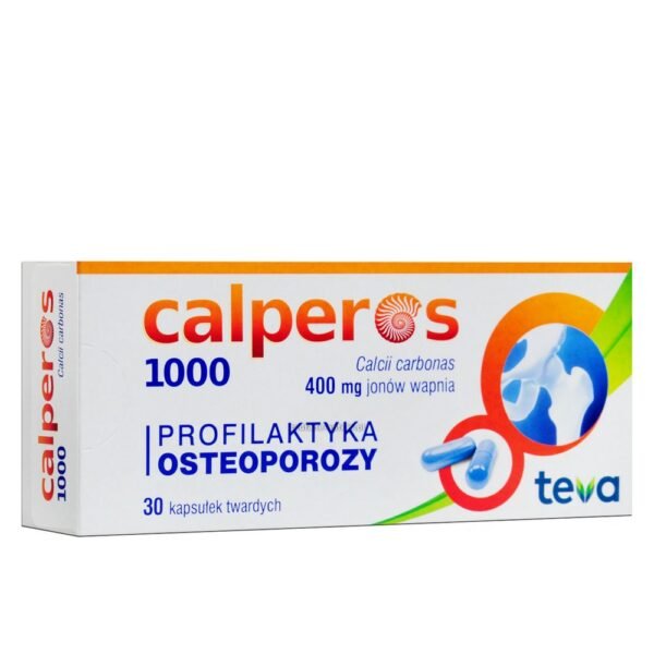 Teva Pharmaceutical Industries Ltd,Calperos 1000mg 30 caps,Calperos 1000mg 30 kaps