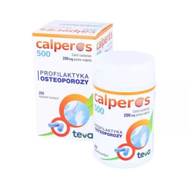 Teva Pharmaceutical Industries Ltd,Calperos 500mg 200 caps.,Calperos 500mg 200 kaps.