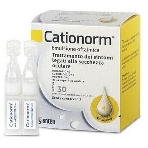 Cationorm Ophthalmic Emulsion, 30 x 0.4ml
