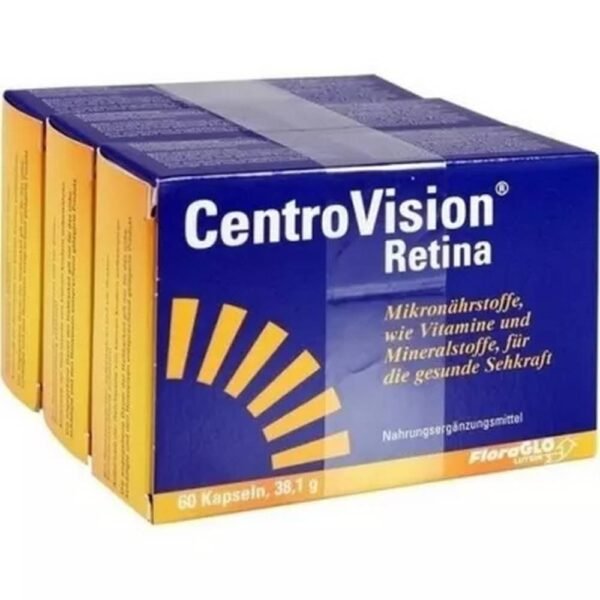 CENTROVISION Retina capsules, 180 pcs