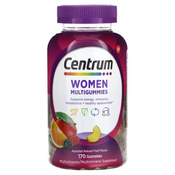 Centrum, Women Multigummies, various natural fruits, 170 fruit gummies,Centrum, Women Multigummies, verschiedene natürliche Früchte, 170 Fruchtgummis