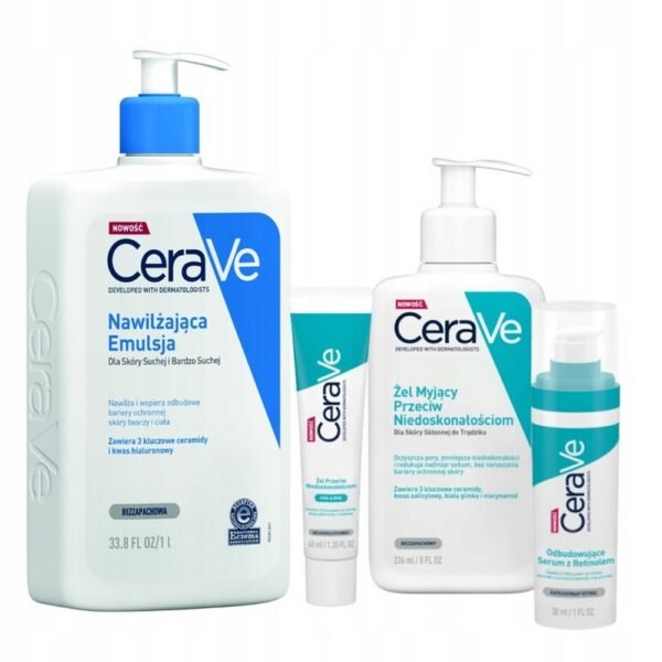 L'Oreal,CeraVe Anti-imperfection cleansing gel 236ml + 2 other products,CeraVe Żel myjący przeciw niedoskonałościom 236ml + 2 inne produkty