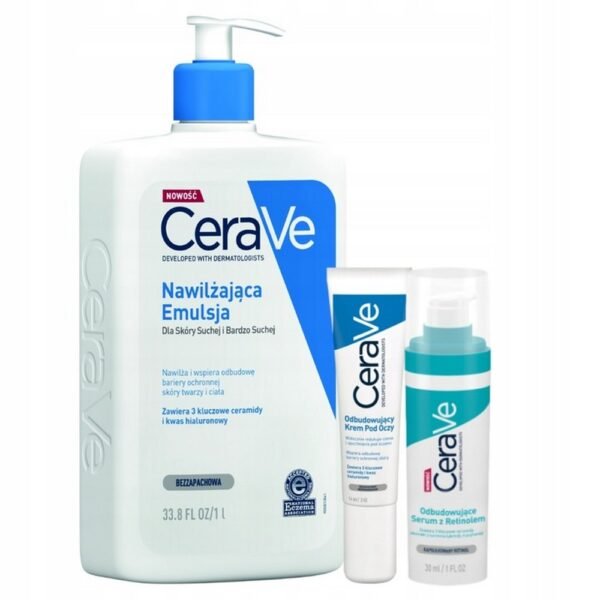 L'Oreal,CeraVe Eye cream 14g + Serum with retinol 30ml,CeraVe Krem pod oczy 14g + Serum z retinolem 30ml