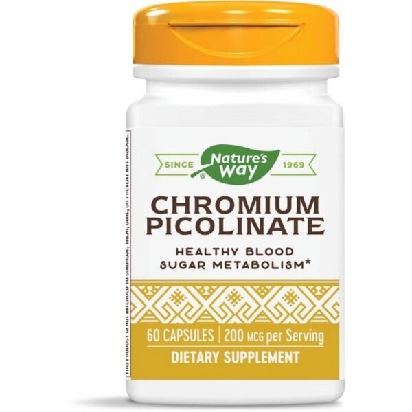 Chromium 200mcg, 60, Хром 200мкг