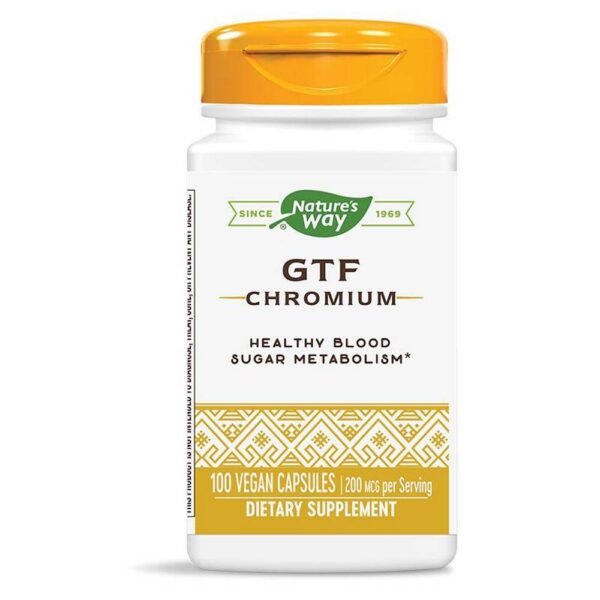 Chromium (nicotinate) GTF 200mg, 100, Хром (никотинат) GTF  200мгр
