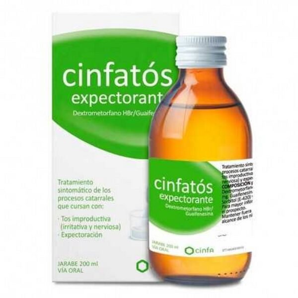 Cinfatos Expectorant 2/20 MG/ML Oral Solution 200 ML