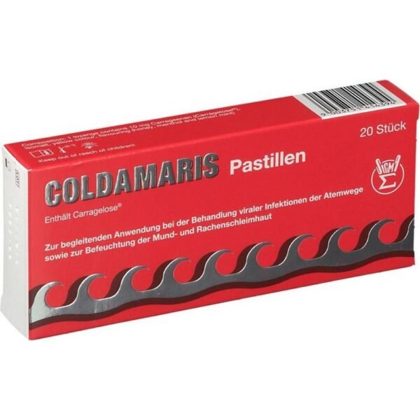 Coldamaris Pastillen, 20 Stück