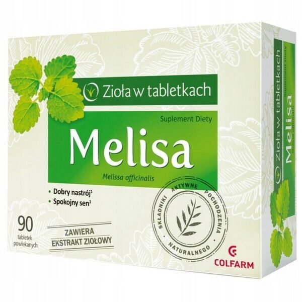 Colfarm,Melisa coated 90 ,Melisa coated 90