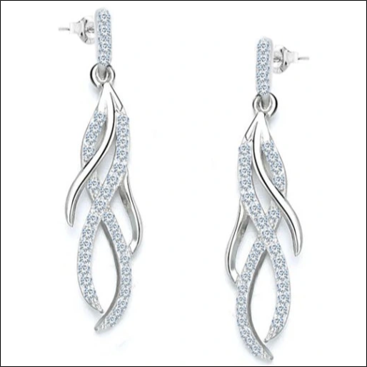 LONG SILVER EARRINGS HANGING STUDS EARRINGS SILVER 925 SCREW;PENDIENTES LARGOS DE PLATA PENDIENTES DE TACHUELAS COLGANTES TORNILLO DE PLATA 925