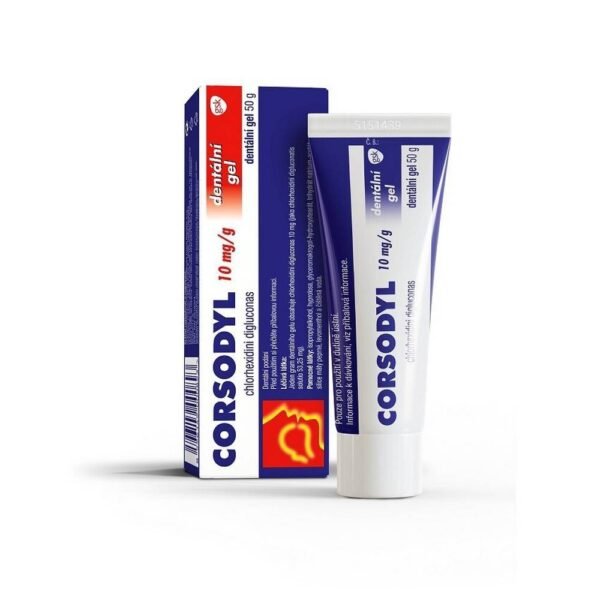 CORSODYL 10MG/G, 1X50G