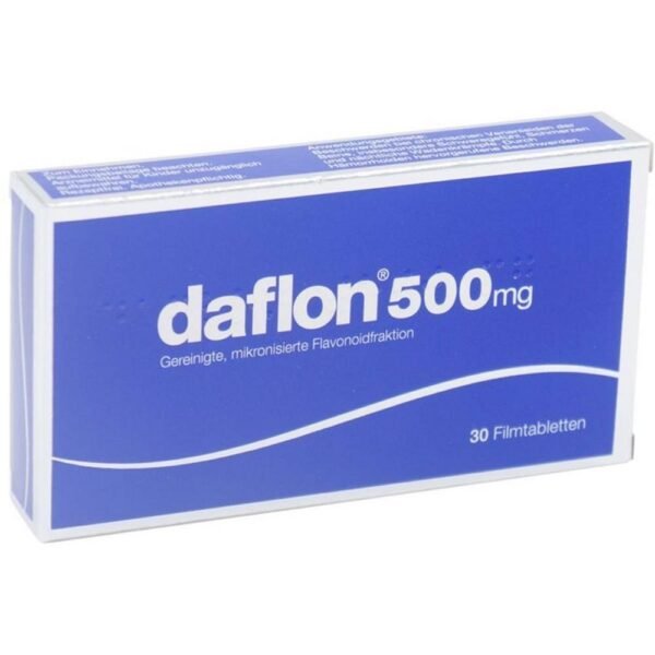 Daflon 500mg Tabletten, 30 Stück,Daflon 500mg tablets