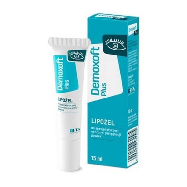 Demoxoft Plus, Lipogel for special protection and care of eyelids, 15 ml