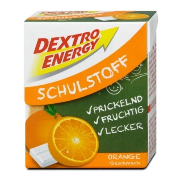 DEXTRO ENERGY Schulstoff Orange tablets, 50 g