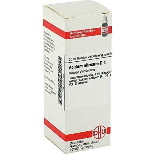 DHU Acidum Nitricum D4 globules, 10g