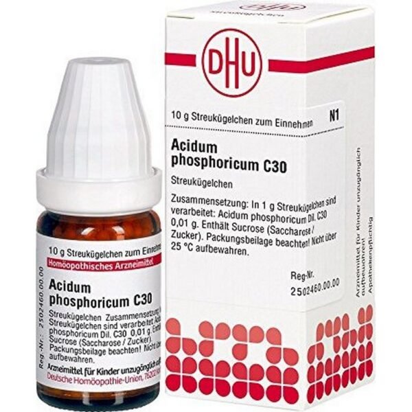 DHU Acidum Phosphoricum C30 globules, 10g
