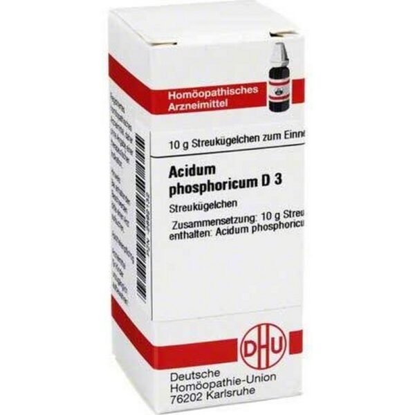DHU Acidum Phosphoricum D3 globules, 10g