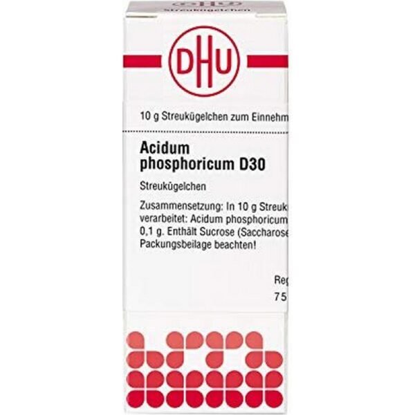 DHU Acidum Phosphoricum D30 globules, 10g