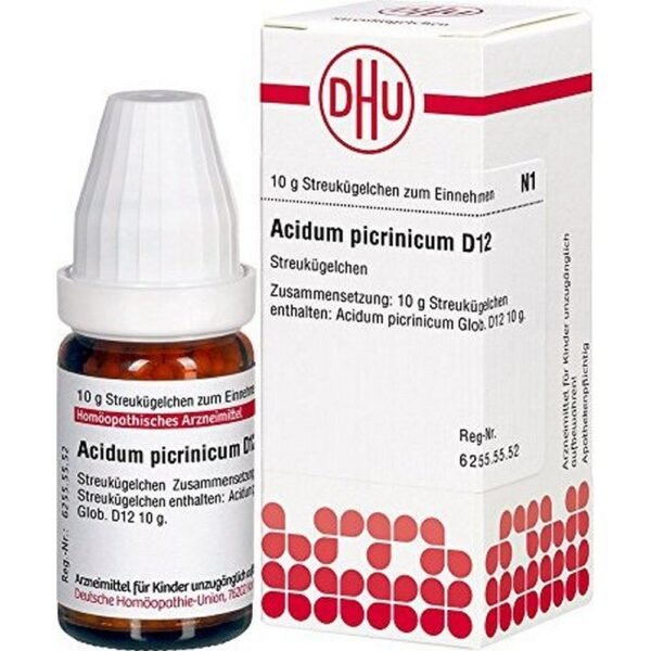 DHU Acidum picrinicum D12 globules, 10g