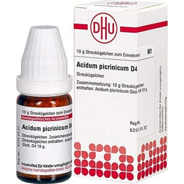 DHU Acidum picrinicum D4 globules, 10g