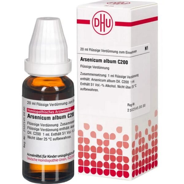 DHU Arsenicum album Dilution C200, 20ml