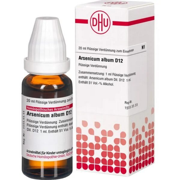 DHU Arsenicum album Dilution D12, 20ml
