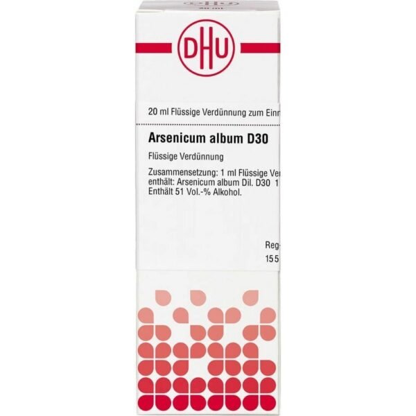 DHU Arsenicum album Dilution D30, 20ml