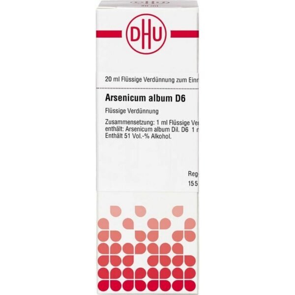 DHU Arsenicum album Dilution D6, 20ml