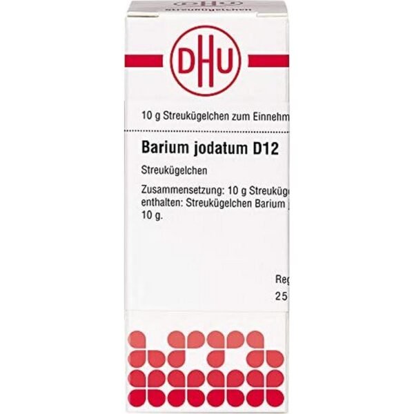 DHU Barium iodatum D12 globules, 10g