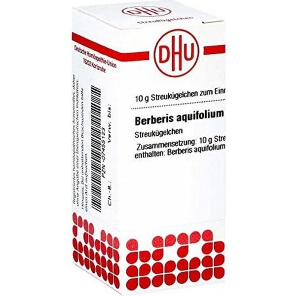 DHU Berberis Aquifolium D6 globules, 10g