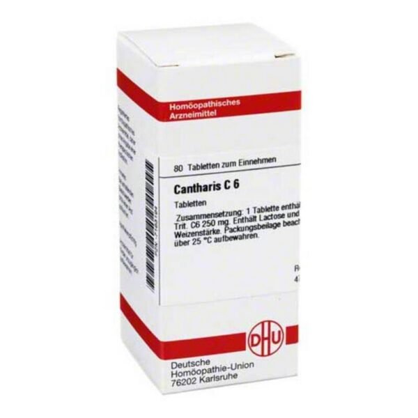 DHU Cantharis C6 tablets, 80 pieces