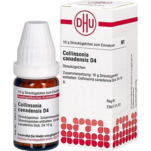 DHU Collinsonia Canadensis D4 Globules, 10g