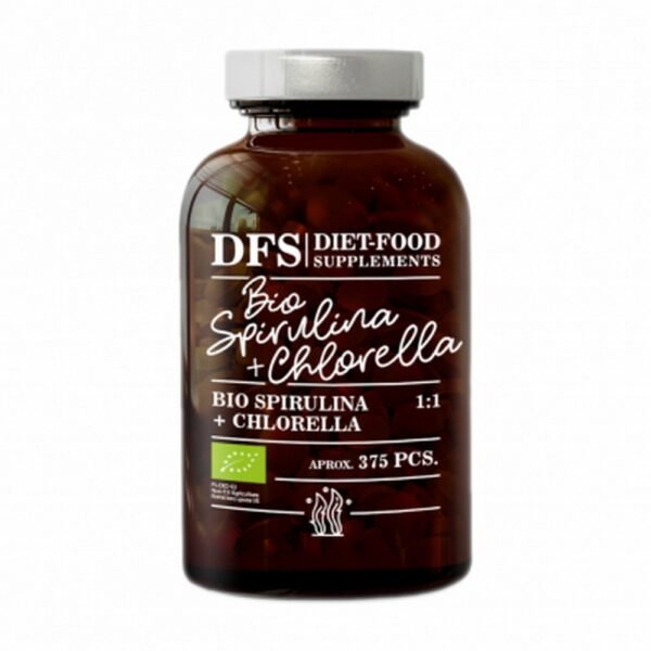 Diet Food Chlorella + Spirulina 150G 375 Tablets