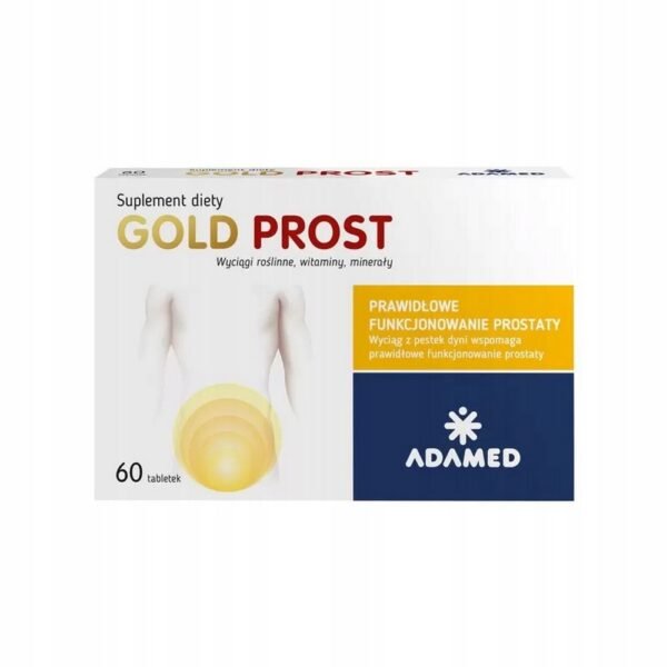 Adamed Sp. z o.o.,Dietary supplement for men Adamed Gold Prost Group tablets 90 ml 60 pcs.,Suplement diety dla mężczyzn Grupa Adamed Gold Prost tabletki 90 ml 60 szt.