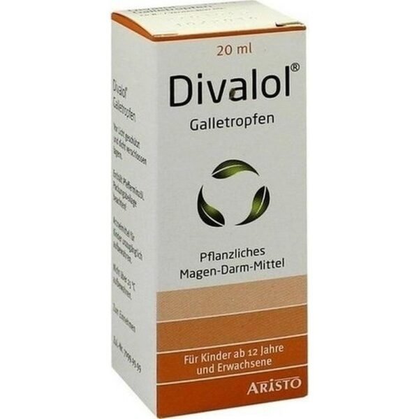Divalol bile drops, 20ml