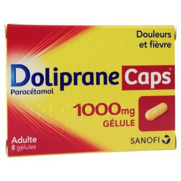 DOLIPRANE 1000 mg 8