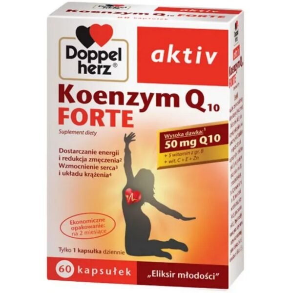 Doppelherz aktiv Koenzym Q10 FORTE 60 caps.