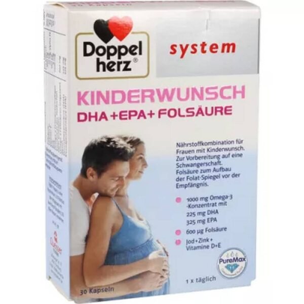 DOPPELHERZ Fertility system capsules, 30 pcs