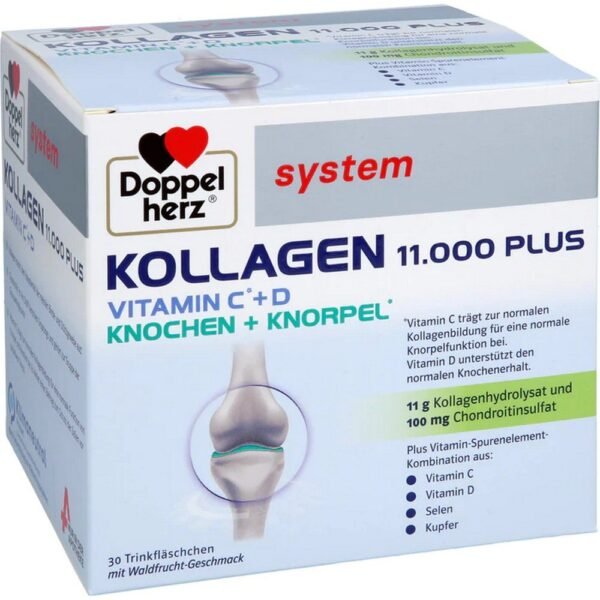 Doppelherz system Kollagen 11.000 Plus Ampullen, 30 Stück
