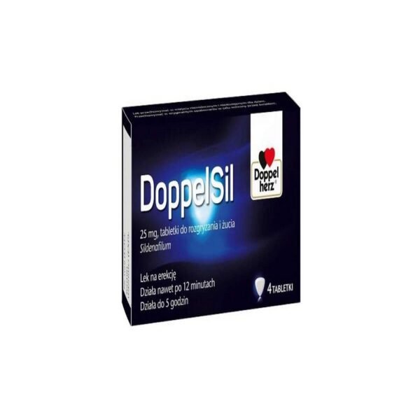 DoppelSil 25mg 4 tablets chewable