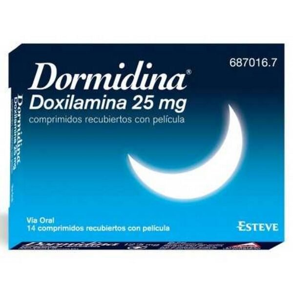 Dormidine 25 MG 14 Coated Tablets