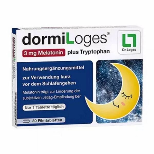 DORMILOGES 3 mg melatonin plus tab., 30 pcs