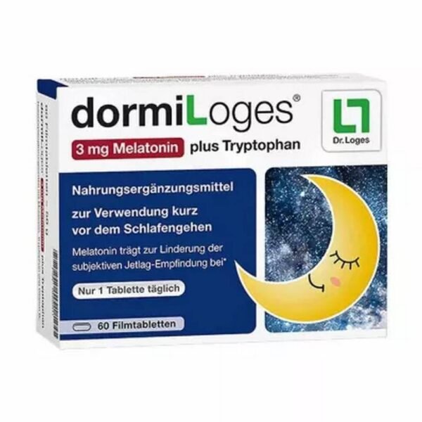 DORMILOGES 3 mg melatonin plus tab., 60 pcs