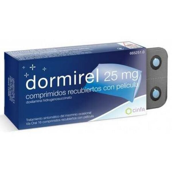 Dormirel 25 MG 16 Tablets